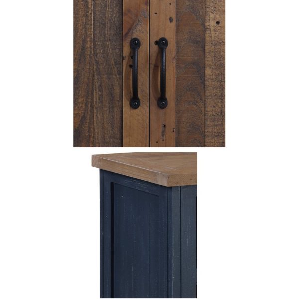 Baumhaus Splash of Blue - Lamp Table With drawer - Image 4