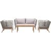 Gallery Interiors  Dario Lounge Set (Natural) - Image 4