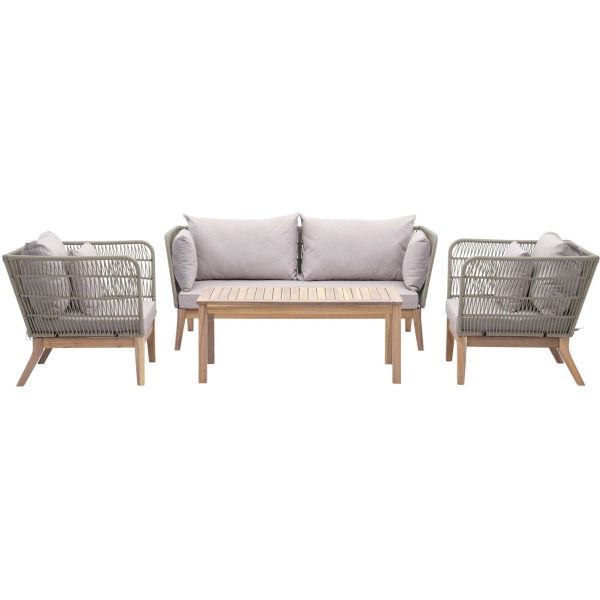 Gallery Interiors  Dario Lounge Set (Natural) - Image 4