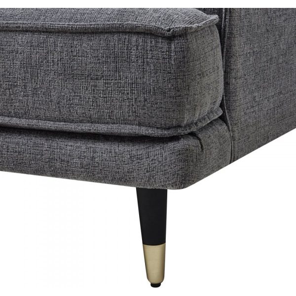 Hill Interiors Richmond Grey Large Arm Chair - Image 4