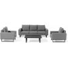 Maze Ethos 3 Seat Sofa Set / Flanelle - Image 8