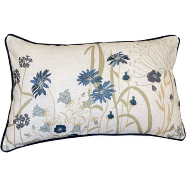 Malini Ren Blue Cushion