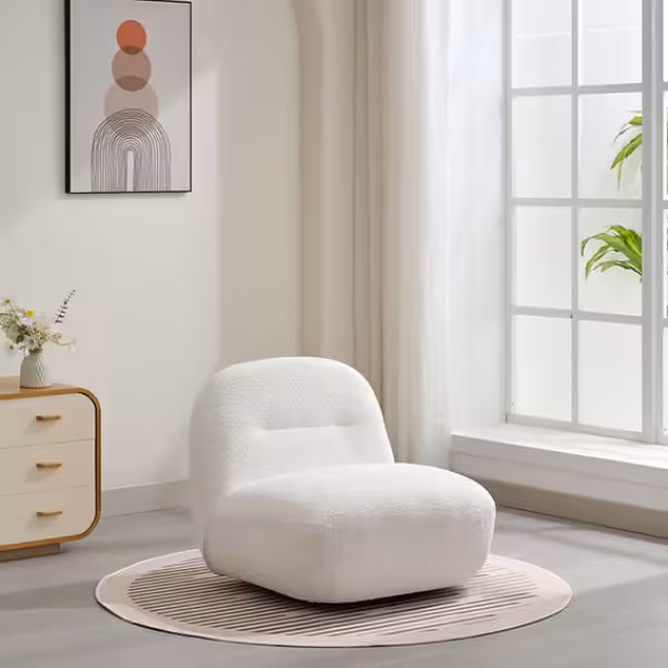 Global Furniture Alliance Luna Swivel Accent Chair - Available in 3 Colours - Image 2