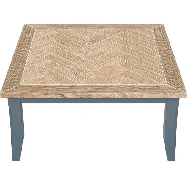 Baumhaus Signature Blue - Square Open Coffee Table - Image 3