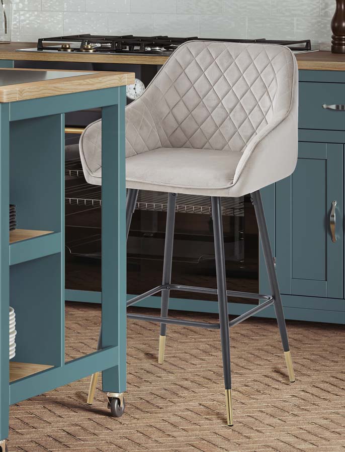 Baumhaus Bar Stool - MINK (Pack of Two)