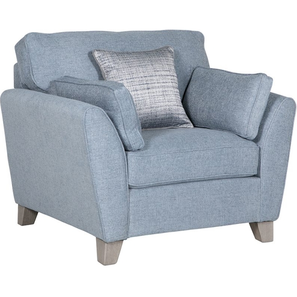 Vida Living  Cantrell 1 Seater Blue