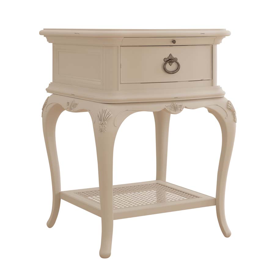 Willis & Gambier Ivory One Drawer Bedside Table
