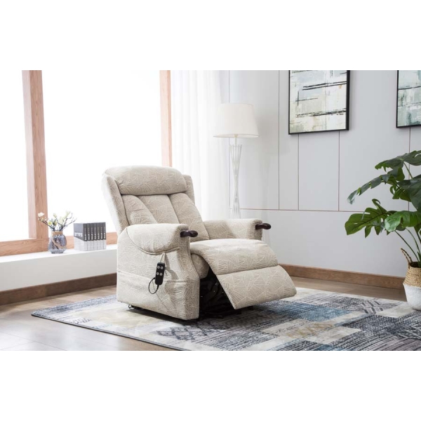 Global Furniture Alliance Denmark Dual Motor Riser Recliner Chair in Fabric - Image 5
