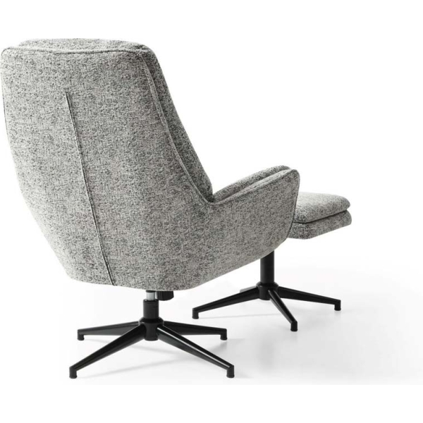Kyoto Hugo TV Chair With Footstool - Available in 2 Colours - Image 15