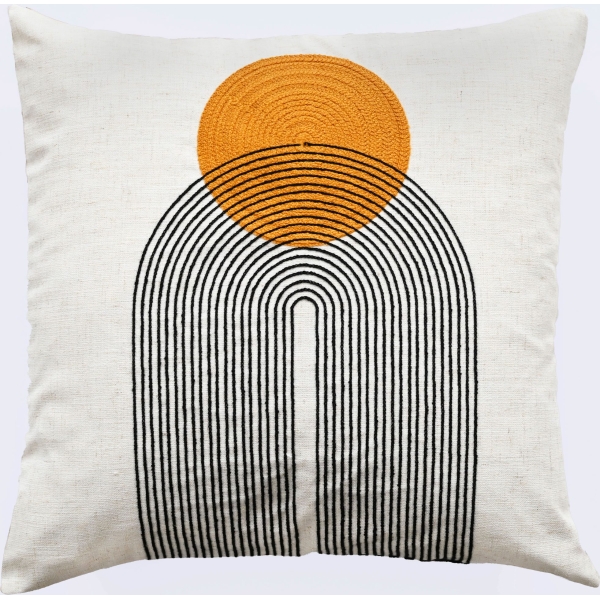 Malini Saloni Mustard Cushion
