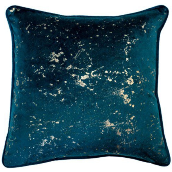 Malini Shimmer Teal Cushion