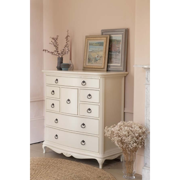 Willis & Gambier  Ivory 8 Drawer Chest - Image 7