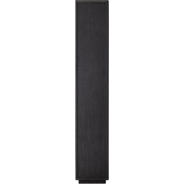 Richmond Interiors Blackbone 2 Door Bookcase - Brushed Gold - Image 3