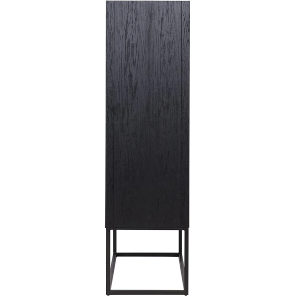 Richmond Interiors Blax 2 Door Cupboard - Black - Image 6