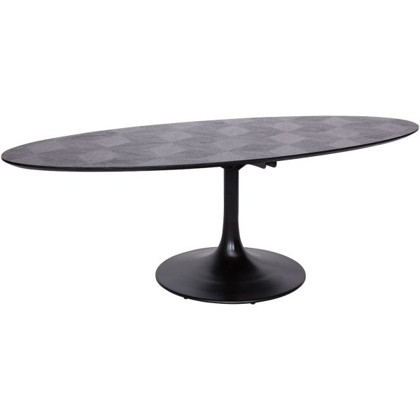 Richmond Interiors Blax Oval Dining Table – 250cm