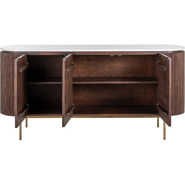 Richmond Interiors Barkley Sideboard – 3 Doors - Image 6