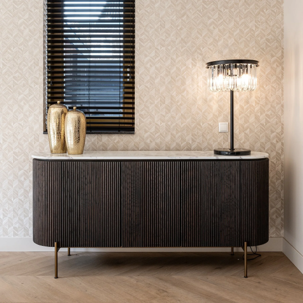 Richmond Interiors Barkley Sideboard – 3 Doors - Image 9