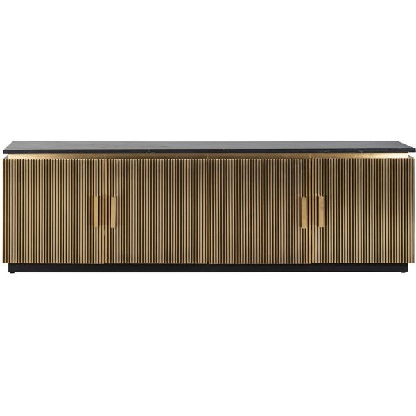Richmond Interiors Ironville 4 Door TV-Unit - Image 4