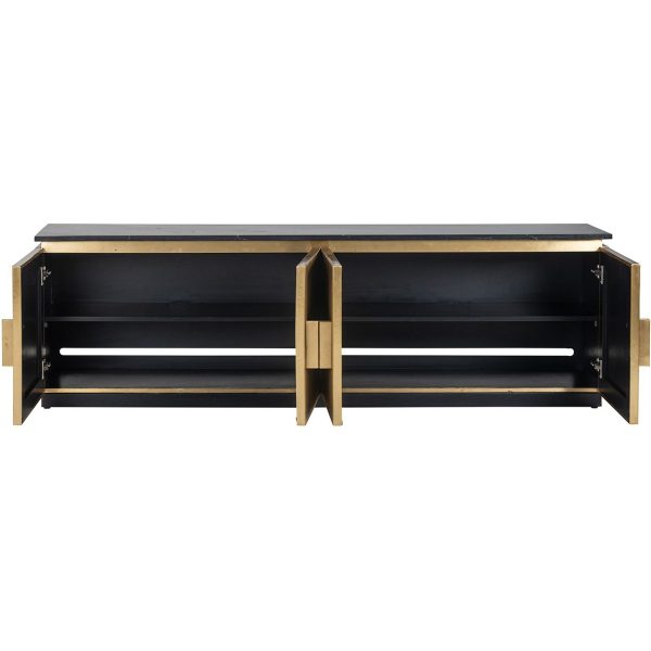 Richmond Interiors Ironville 4 Door TV-Unit - Image 6