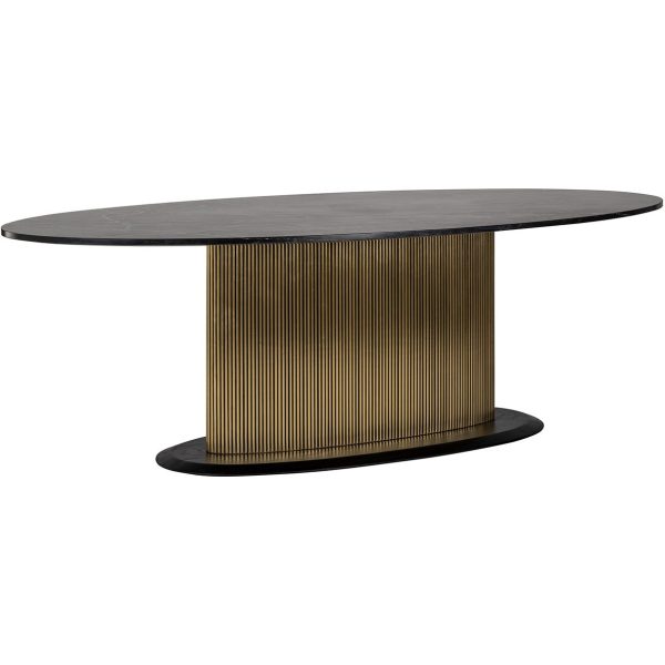 Richmond Interiors Ironville Oval Dining Table - 235cm