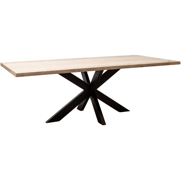 Richmond Interiors Avalon 6 Seater Dining Table 230cm - Travertine