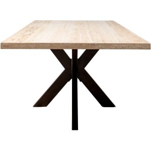 Richmond Interiors Avalon 6 Seater Dining Table 230cm - Travertine