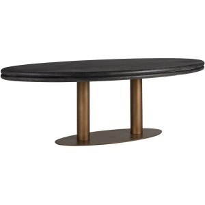 Richmond Interiors Oval Macaron Dining Table 235cm