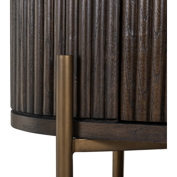 Richmond Interiors Luxor 1 Door Tall Cabinet - Image 9