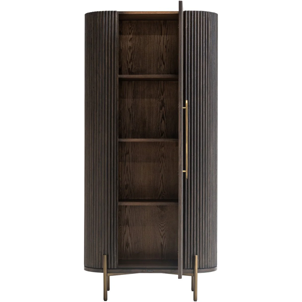 Richmond Interiors Luxor 1 Door Tall Cabinet - Image 6