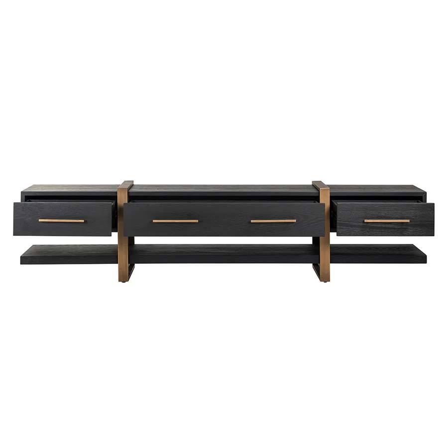 Richmond Interiors Cambon TV-Unit in Dark Coffee