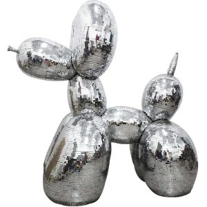 Richmond Interiors Mirrored Dog Large Ornament