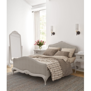 Willis & Gambier  Ivory Bedroom - 180cm Upholstered Headboard Bed