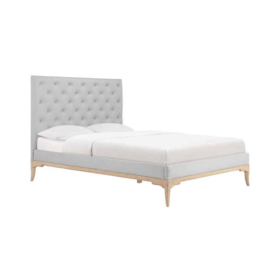 Willis & Gambier Toulon - 150cm Low End Bed Grey