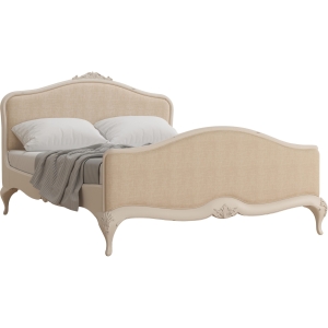 Willis & Gambier Ivory Bedroom - 135cm Upholstered Headboard Bed