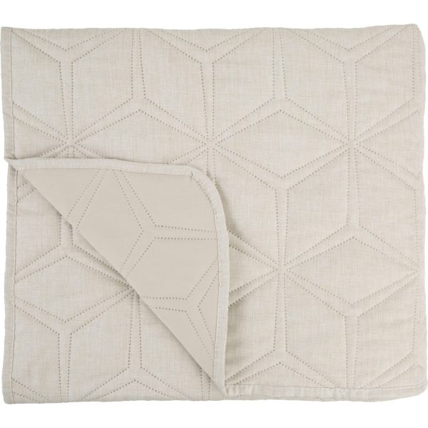 Malini Lombardi Double Cream Quilt - Image 2