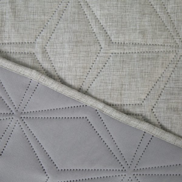 Malini Lombardi King Grey Quilt - Image 4