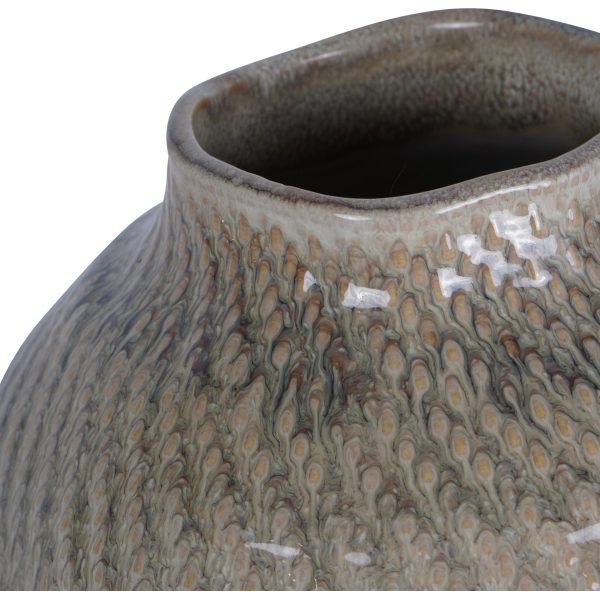 Libra Interiors Ceramic Woven Vase Large - Image 4