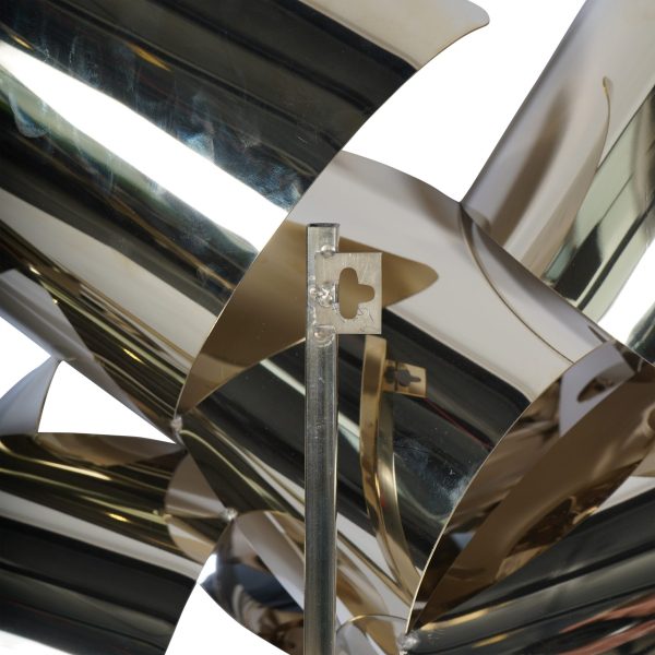 libra interiors  Stainless Steel Abstract Wall Art - Image 4