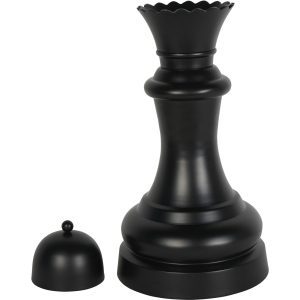 libra interiors Decorative Queen in Black Finish