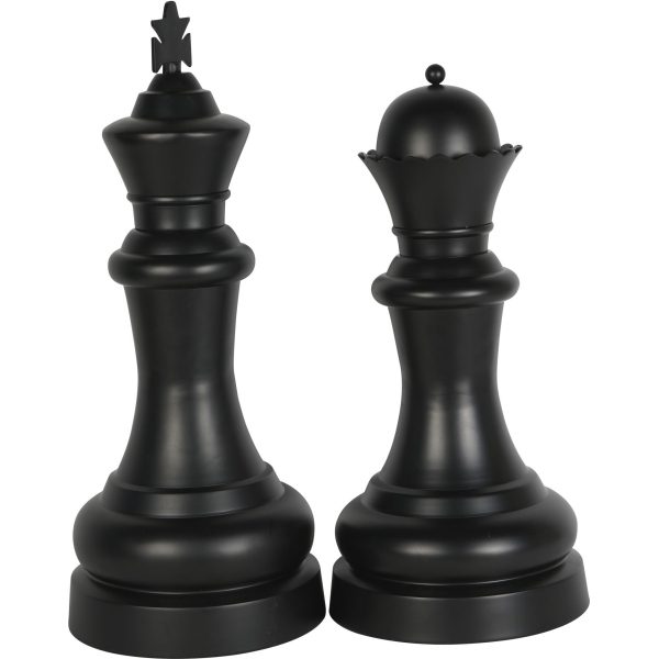 libra interiors Decorative King in Black Finish - Image 6