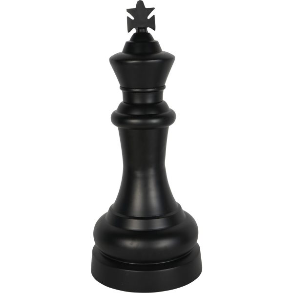 libra interiors Decorative King in Black Finish