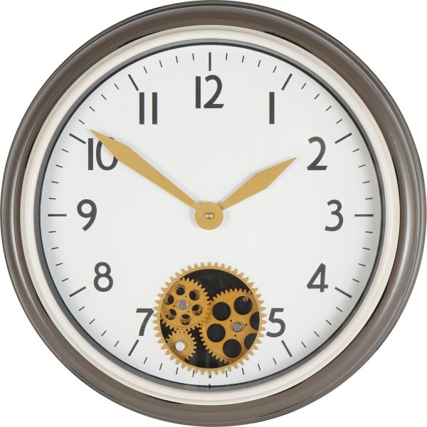 libra interiors   Flow Dial Grey Clock 45cm - Image 2