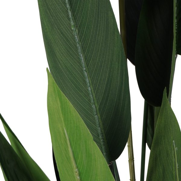 libra interiors Faux Flowering Bird of Paradise Plant 4ft - Image 3