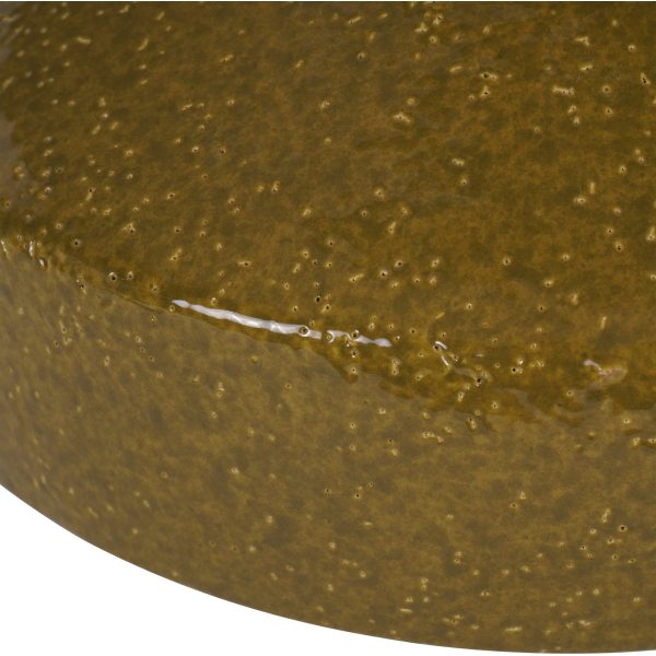 Libra Interiors  San Sebastian Terracotta Table Lamp Green - Image 5
