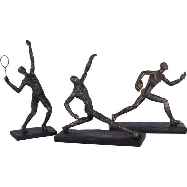 libra interiors Football Player Sculpture - Image 5