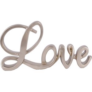 libra Interiors Word Love Sculpture