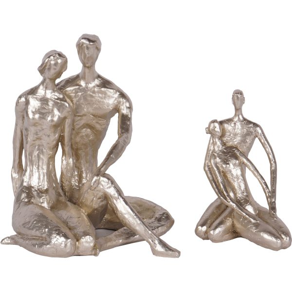 libra interiors Large Loving Couple Sculpture - Image 7