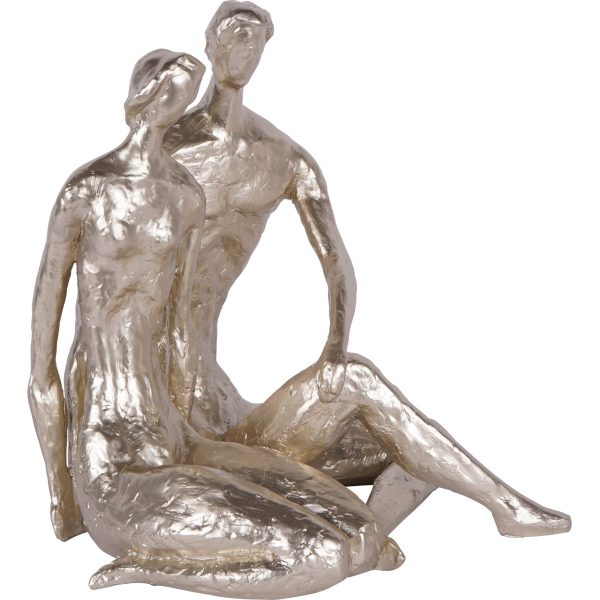 libra interiors Large Loving Couple Sculpture
