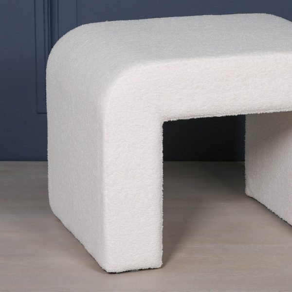 Boucle Arch Stool - Image 4