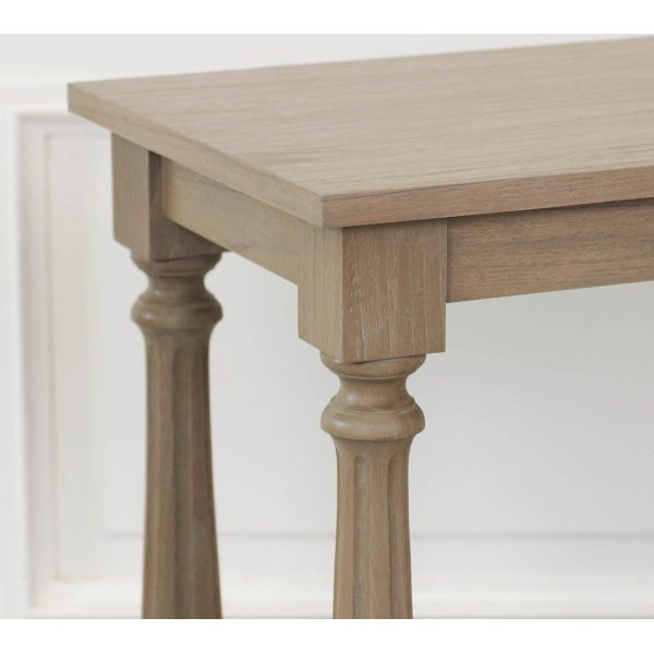 Rustic Wooden Farmhouse Console Table - Image 8